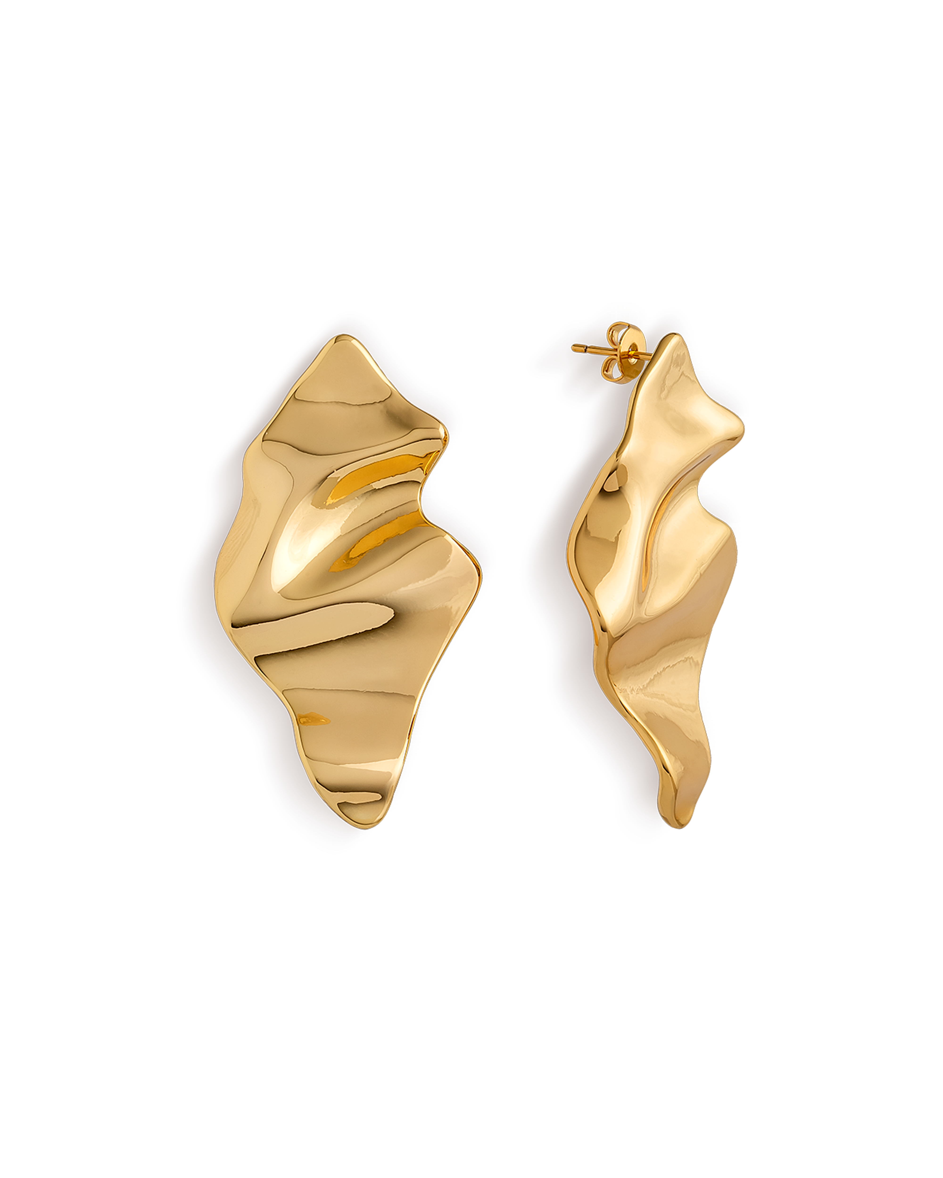 Estelle Statement Ripple Earrings