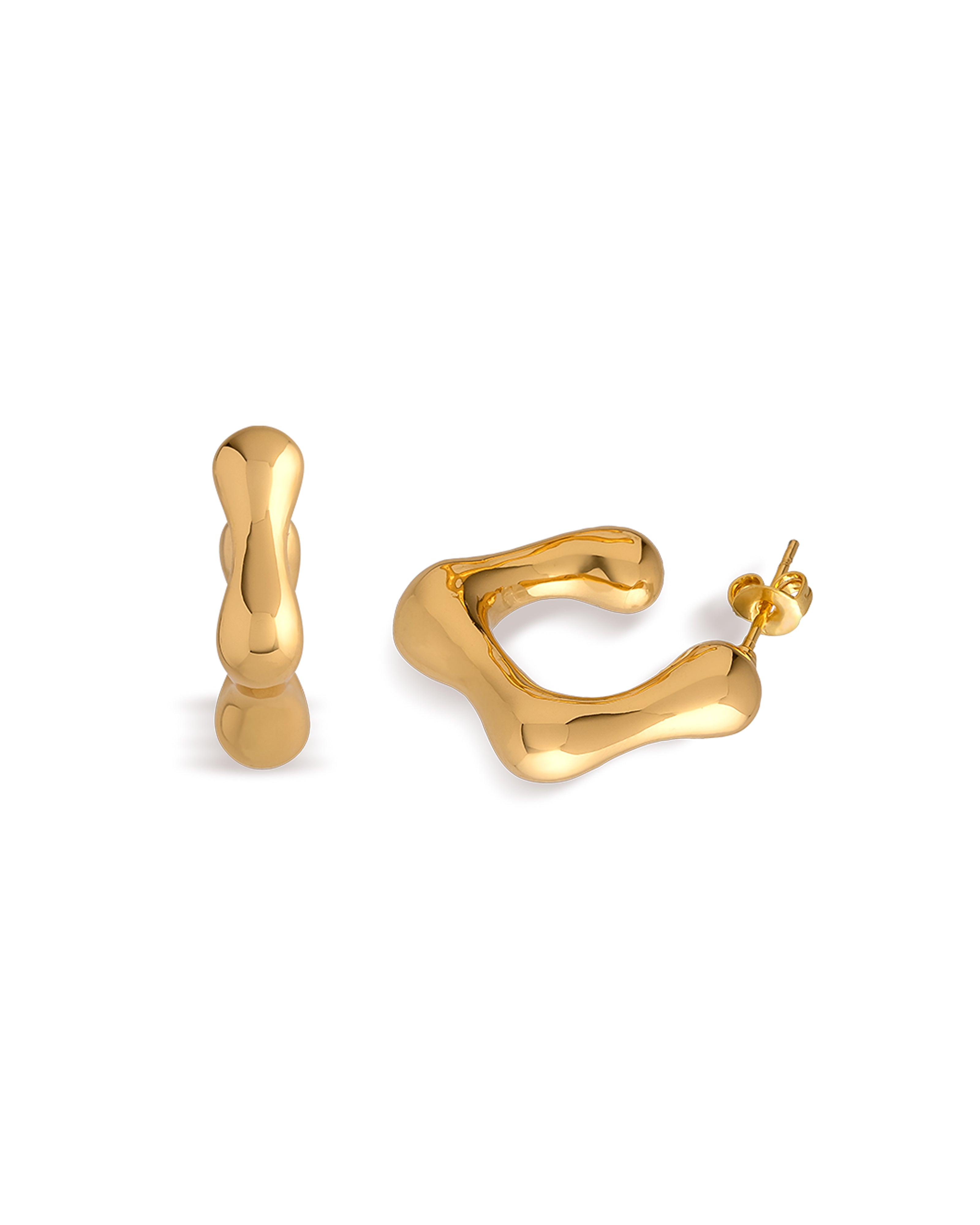 Bonnie Bobble Edged Diamond Earrings