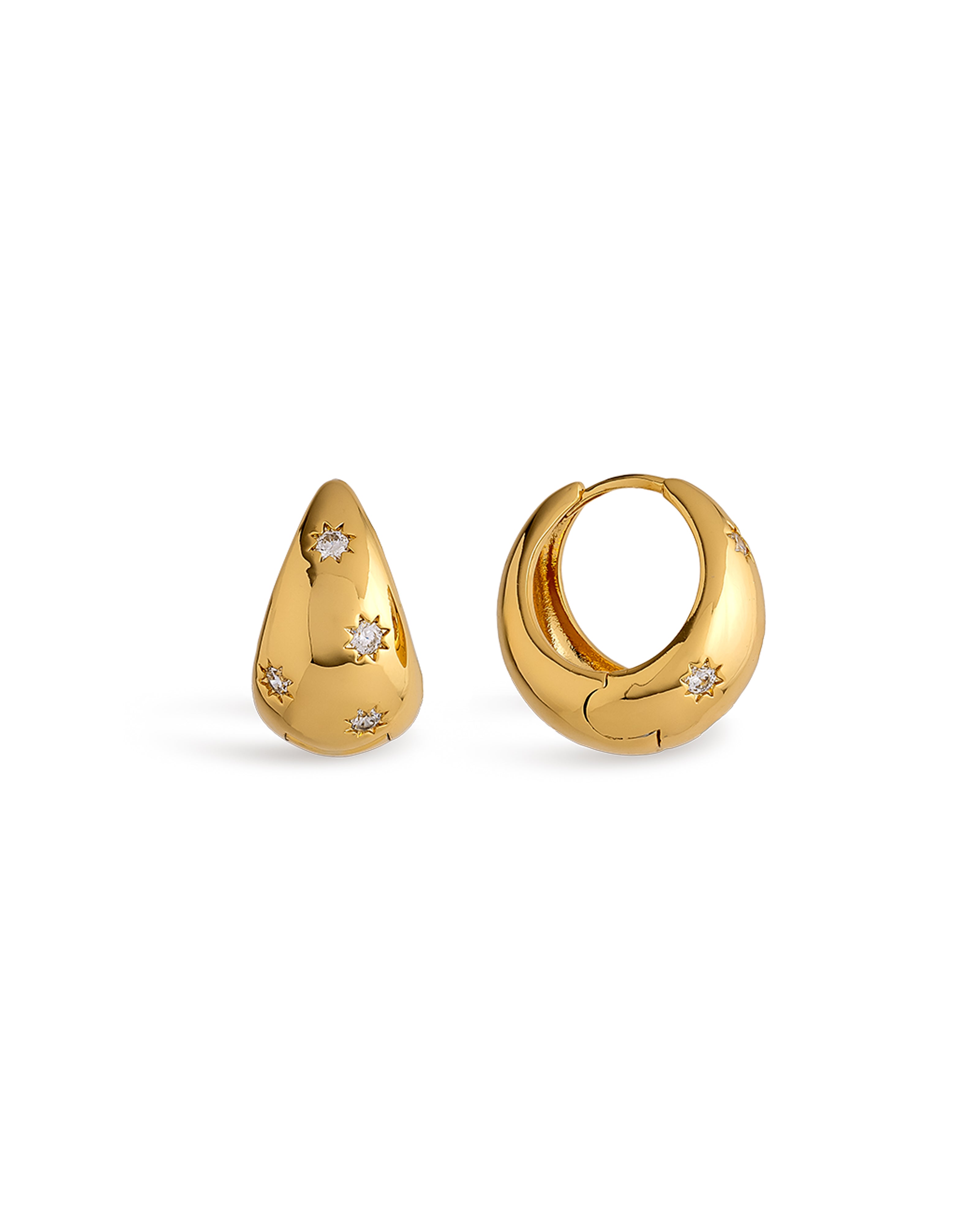 Maddie Midi-Hoop Earrings