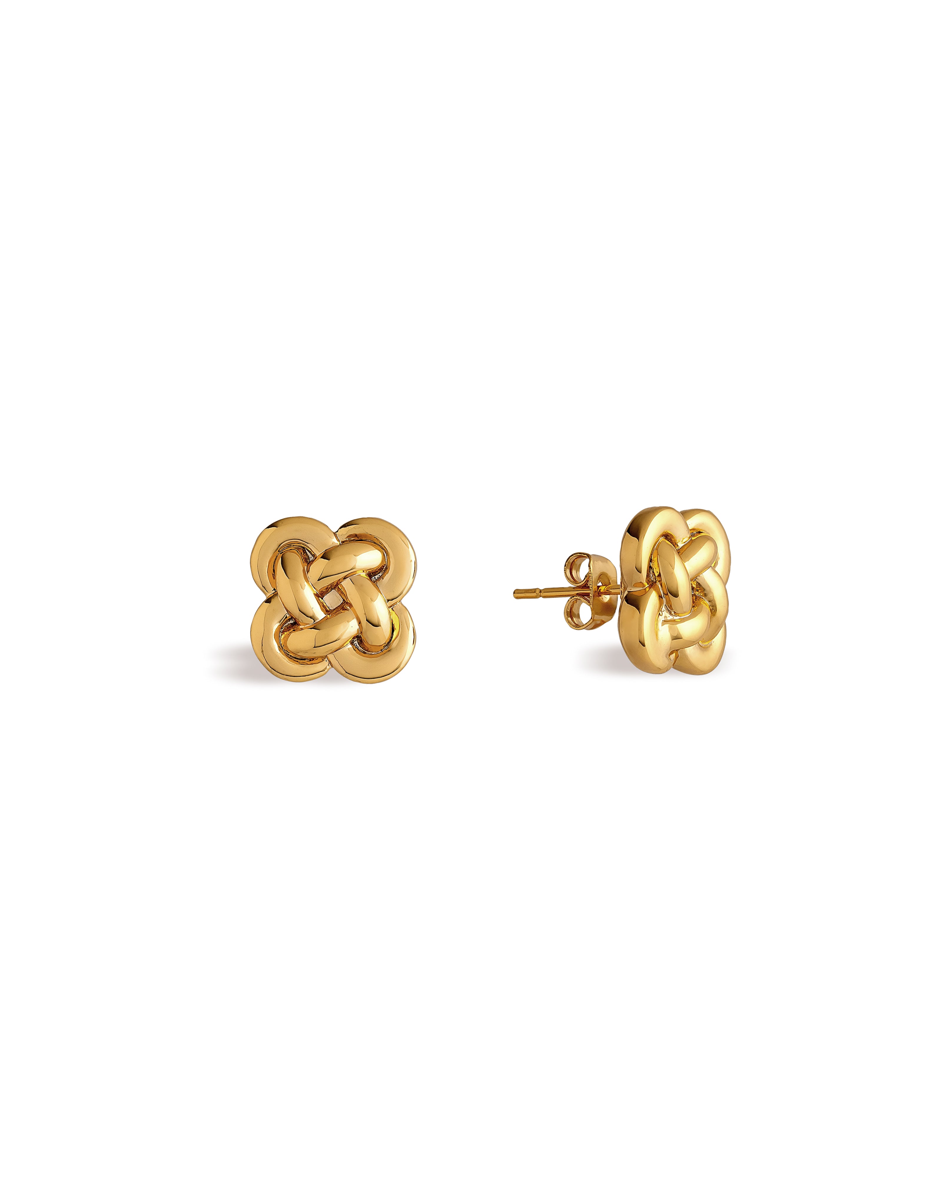Tori Knot Stud Earrings