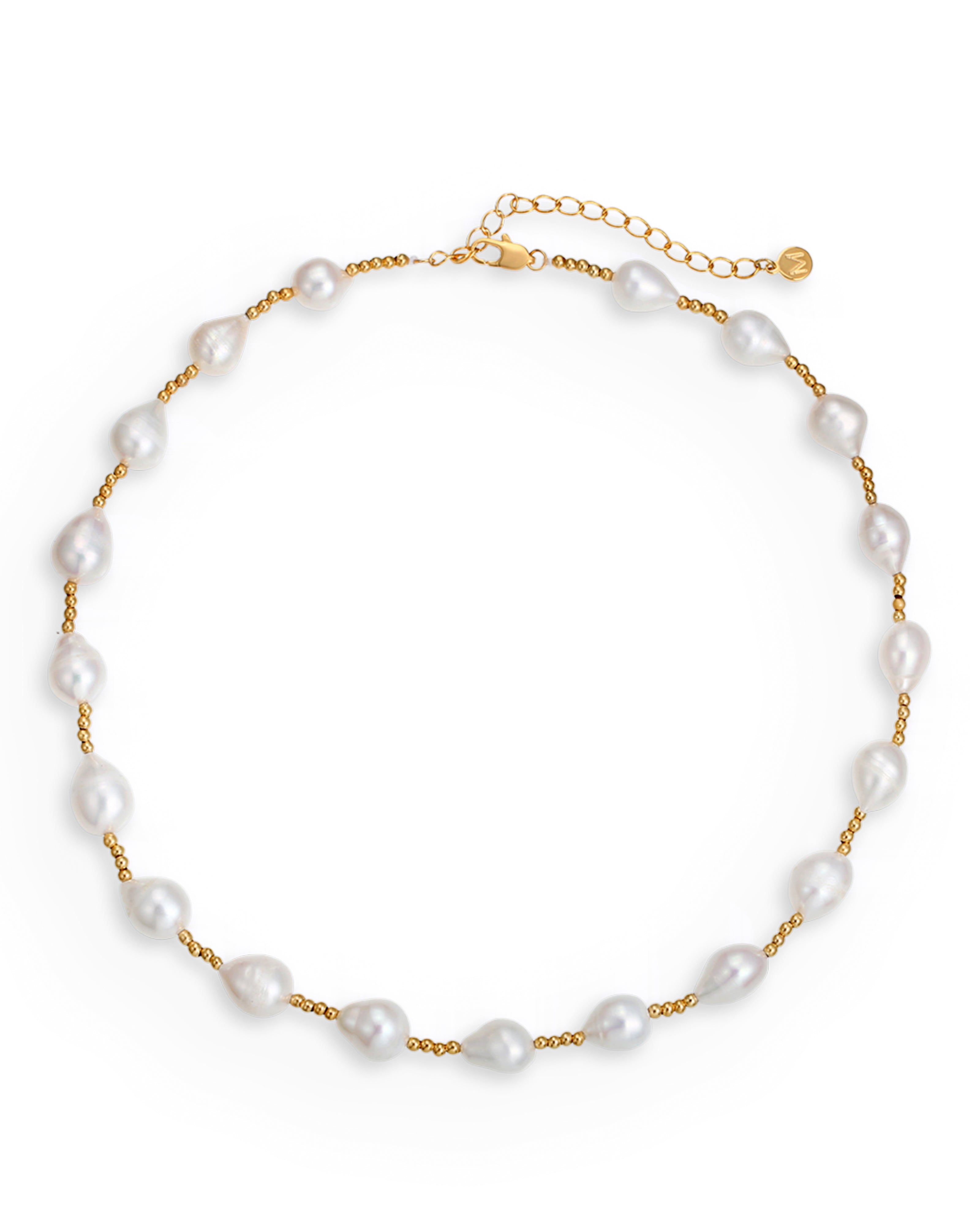Lily Pearl & Bead Choker